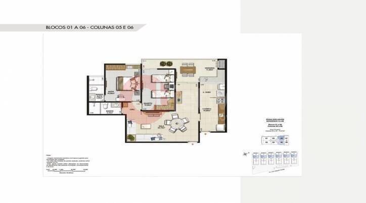 Apartamento à venda com 2 quartos, 69m² - Foto 28