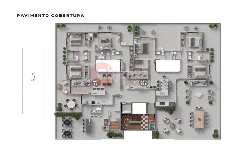 Apartamento à venda com 1 quarto, 60m² - Foto 39