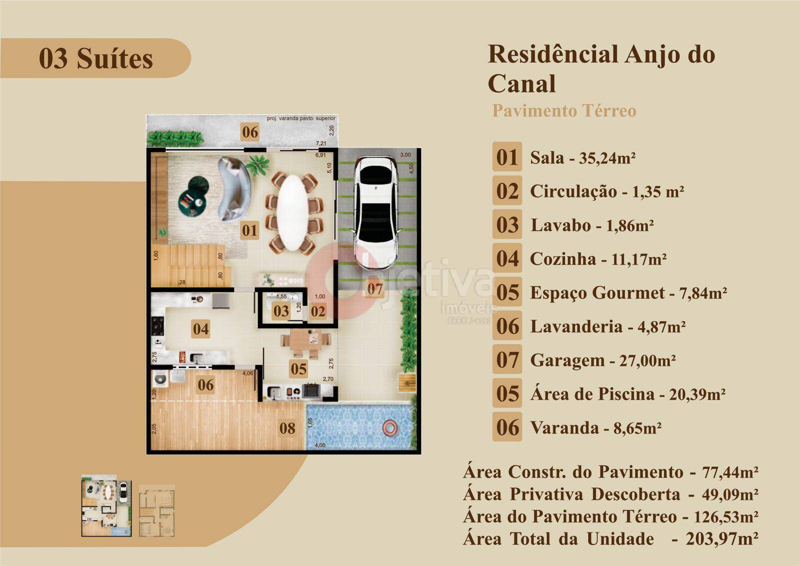 Casa de Condomínio à venda com 3 quartos, 208m² - Foto 25