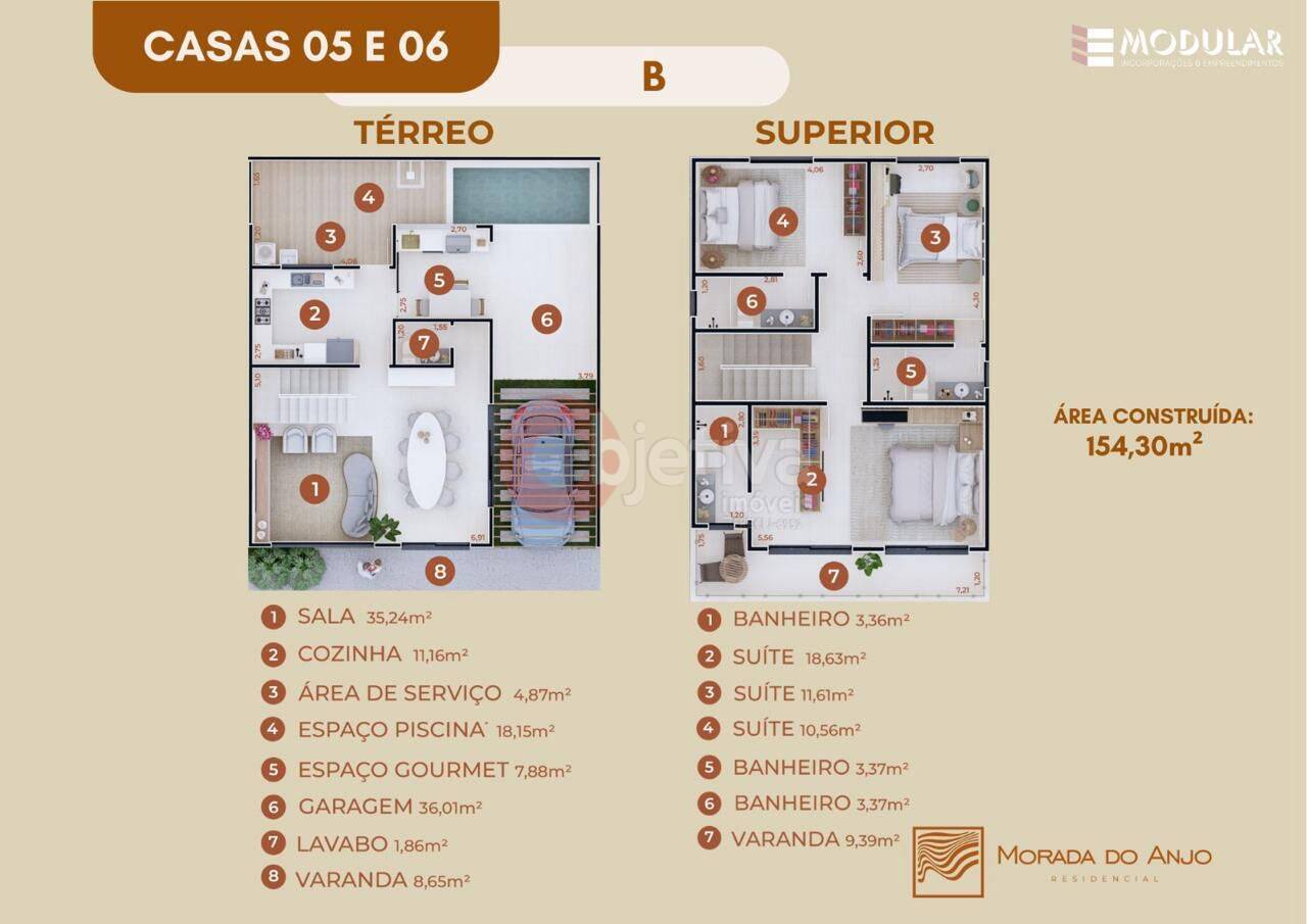 Casa de Condomínio à venda com 3 quartos, 208m² - Foto 30