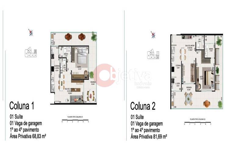 Apartamento à venda com 1 quarto, 55m² - Foto 23