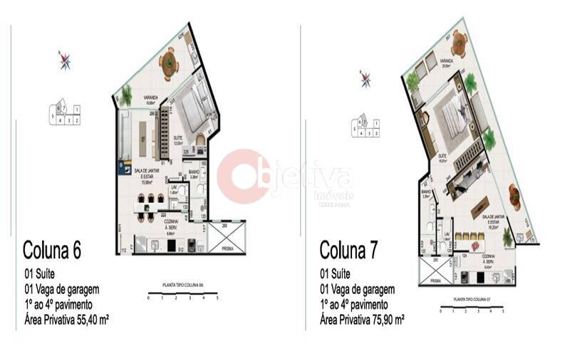 Apartamento à venda com 1 quarto, 55m² - Foto 26