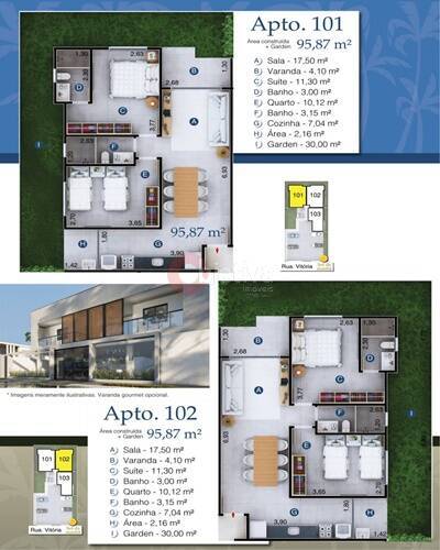 Apartamento à venda com 2 quartos, 64m² - Foto 13