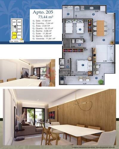 Apartamento à venda com 2 quartos, 64m² - Foto 18