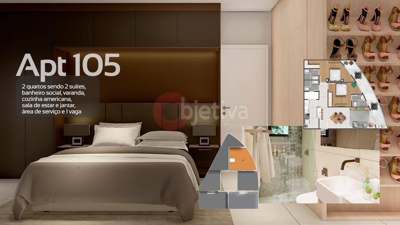 Apartamento à venda com 2 quartos, 62m² - Foto 12