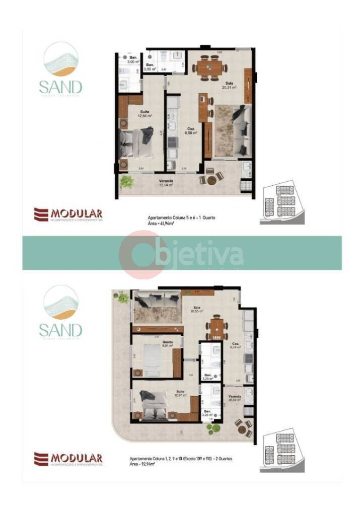 Apartamento à venda com 2 quartos, 92m² - Foto 6