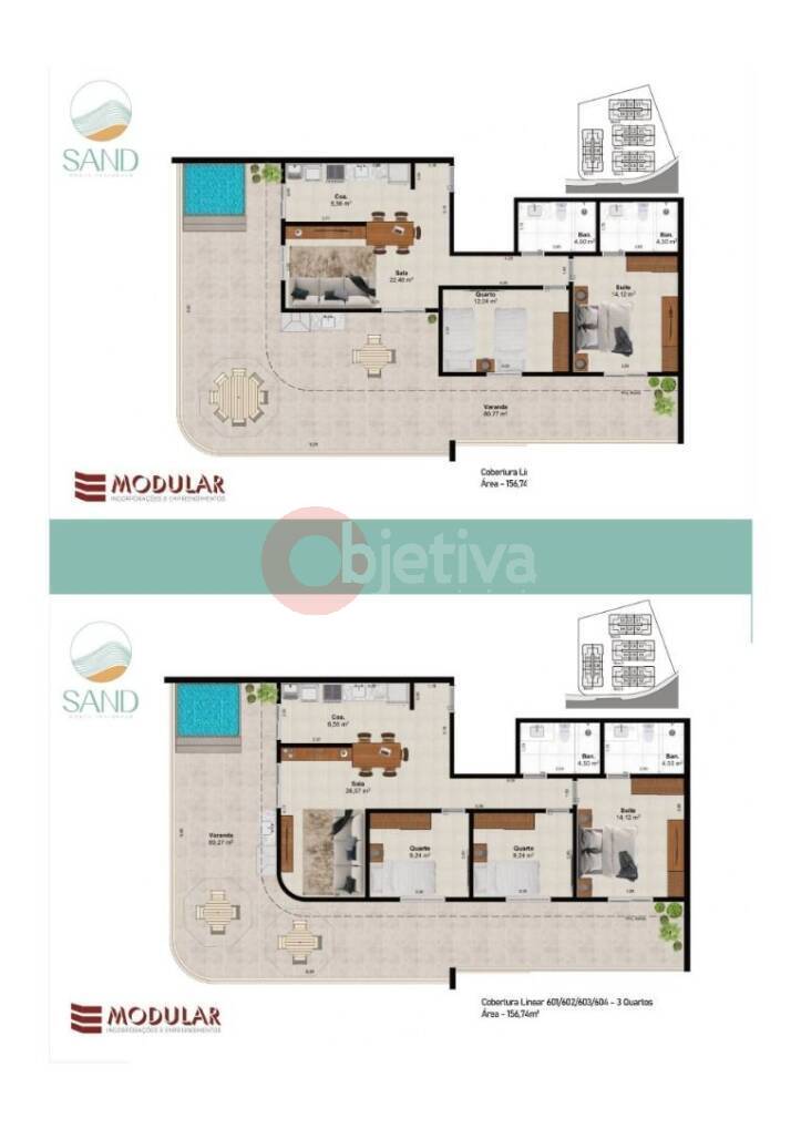 Apartamento à venda com 2 quartos, 92m² - Foto 8