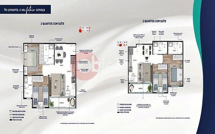 Apartamento à venda com 2 quartos, 50m² - Foto 21