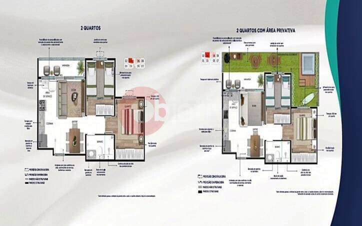 Apartamento à venda com 2 quartos, 50m² - Foto 22