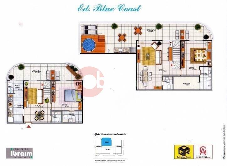 Apartamento à venda com 1 quarto, 56m² - Foto 4